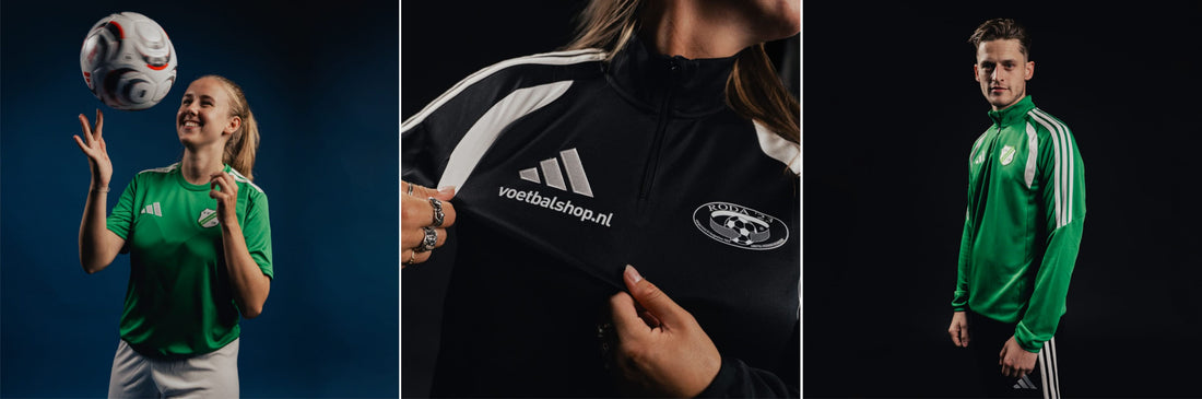 Amateurverenigingen schitteren in nieuwste adidas Teamwear