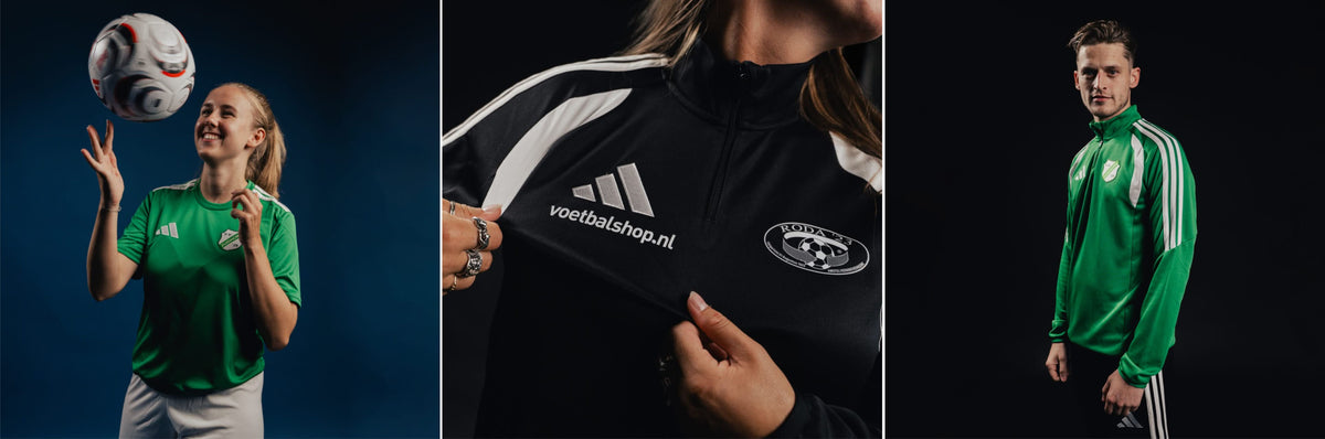 Amateurverenigingen schitteren in nieuwste adidas Teamwear