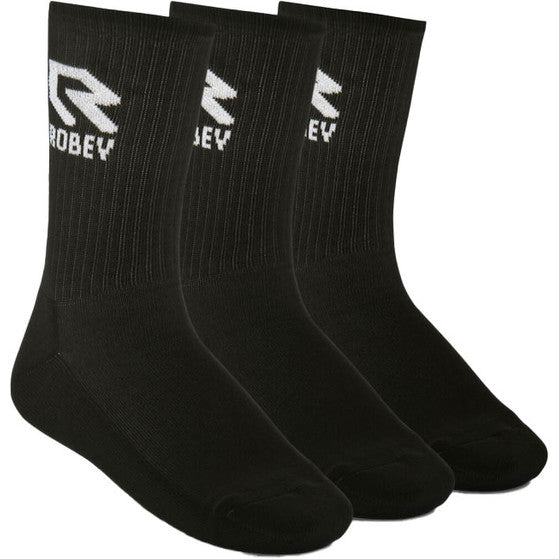 Robey Sport Socks Zwart (3-Pack)