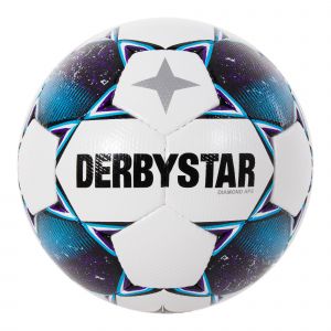 Derbystar Diamond II Voetbal Wit Blauw Paars