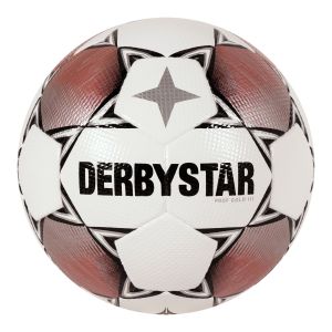 Derbystar Prof Gold III Voetbal Wit Roze Zwart