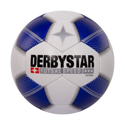 Derbystar Zaalvoetbal Speed Wit Blauw Zwart