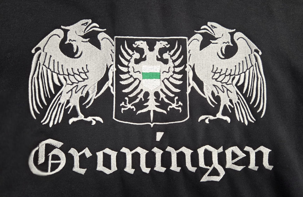 Groningen Stadwapen Hoody (geborduurd logo)