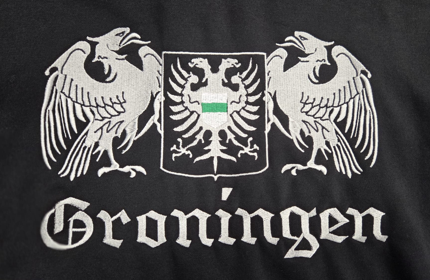 Groningen Stadwapen Hoody (geborduurd logo)