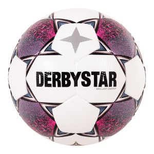 Derbystar Brillant Energy Voetbal Wit Roze Zwart