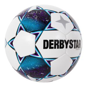 Derbystar Diamond II Voetbal Wit Blauw Paars
