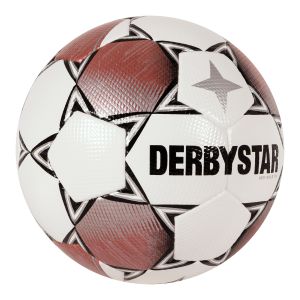 Derbystar Prof Gold III Voetbal Wit Roze Zwart
