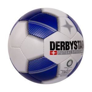 Derbystar Zaalvoetbal Speed Wit Blauw Zwart
