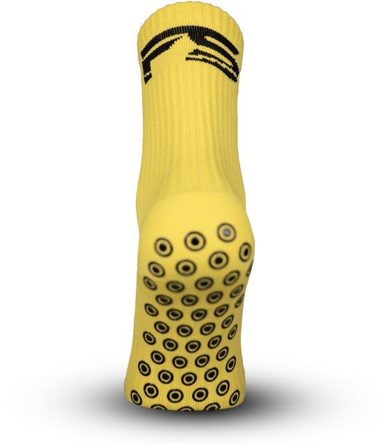 FitSockr Gripsokken Geel