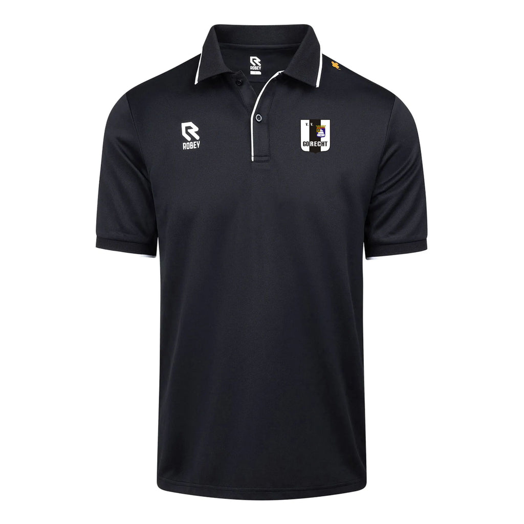 V.V. Gorecht Polo Zwart