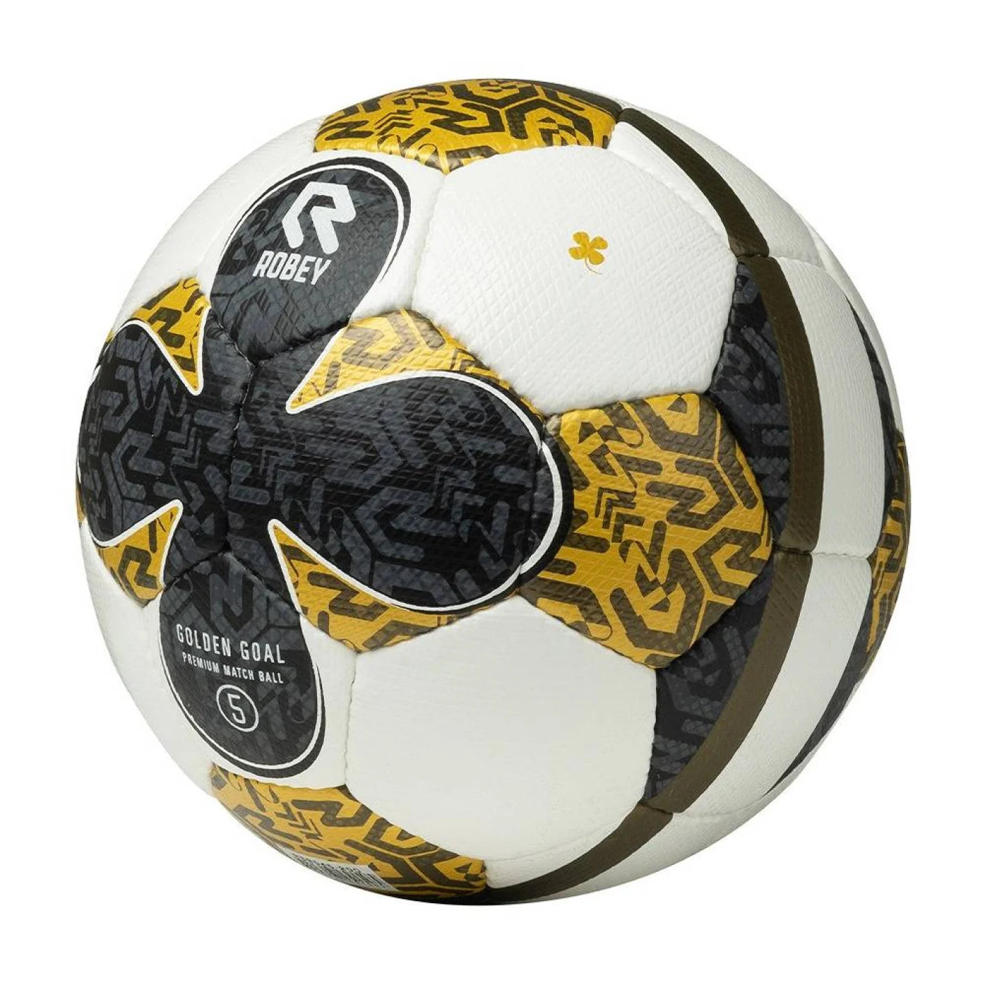Robey Golden Goal Voetbal Wit Goud Zwart