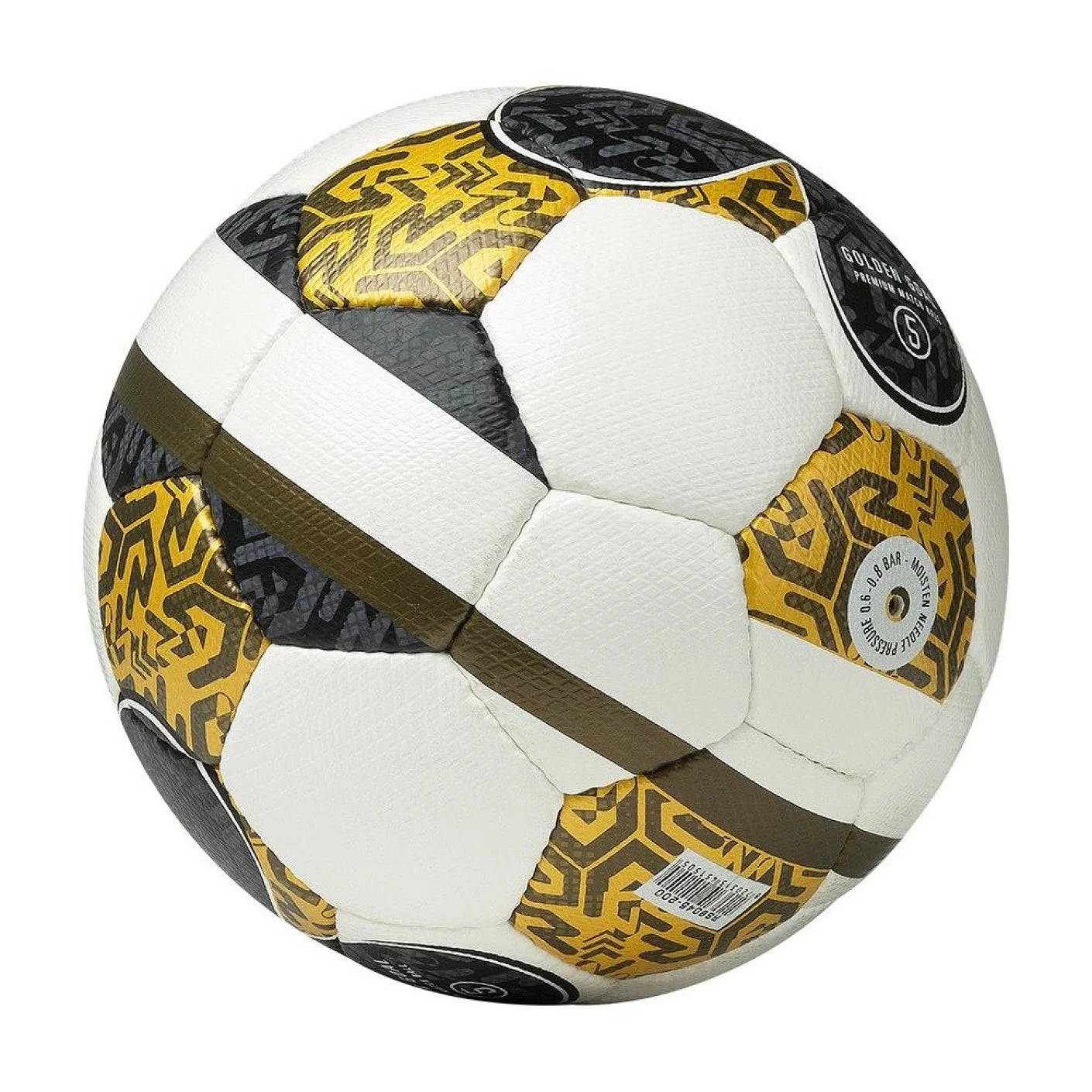 Robey Golden Goal Voetbal Wit Goud Zwart