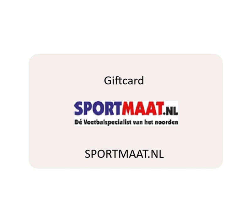 Voetbalshop Groningen Cadeaucard € 25,00