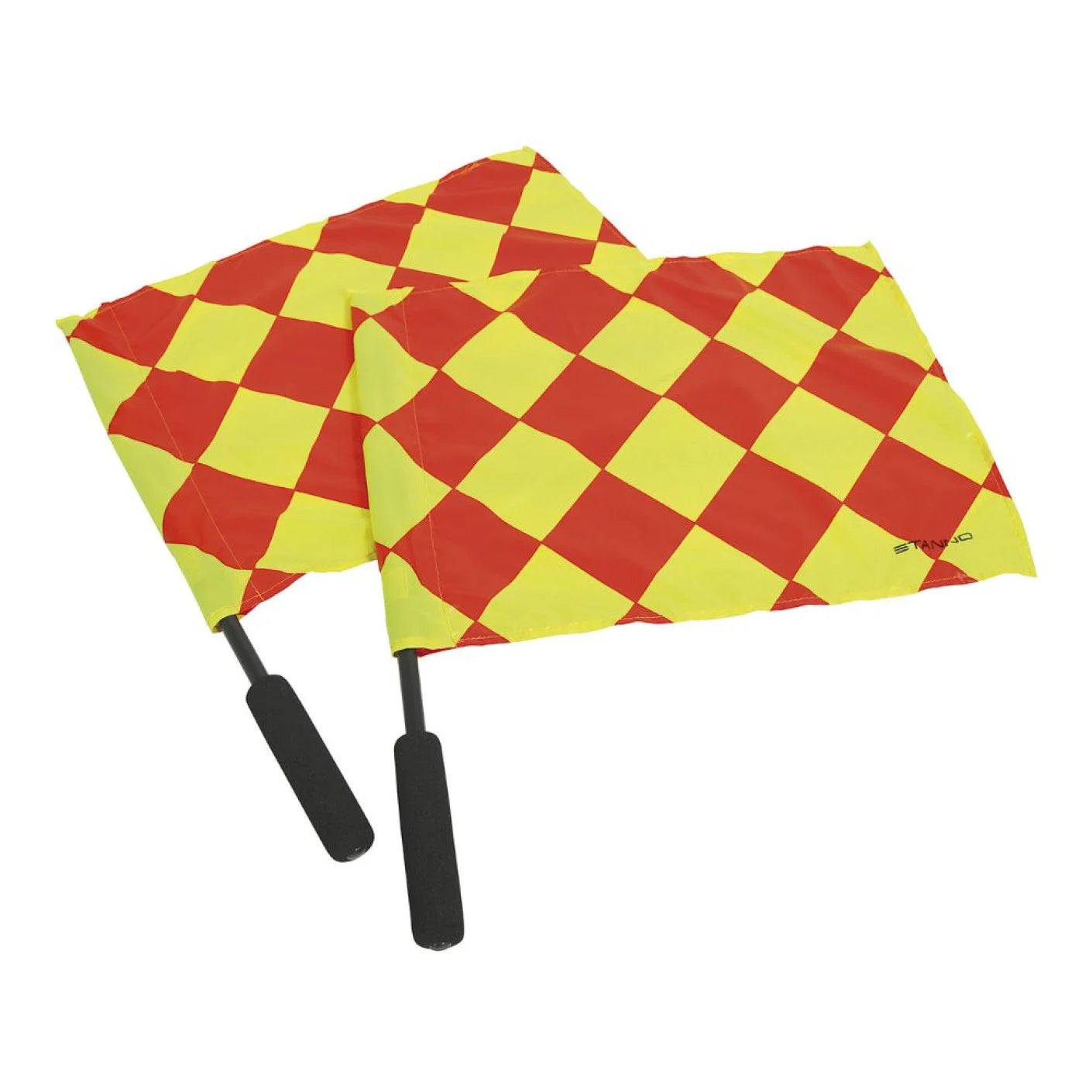 Lijnrechter Vlaggen Geel Rood