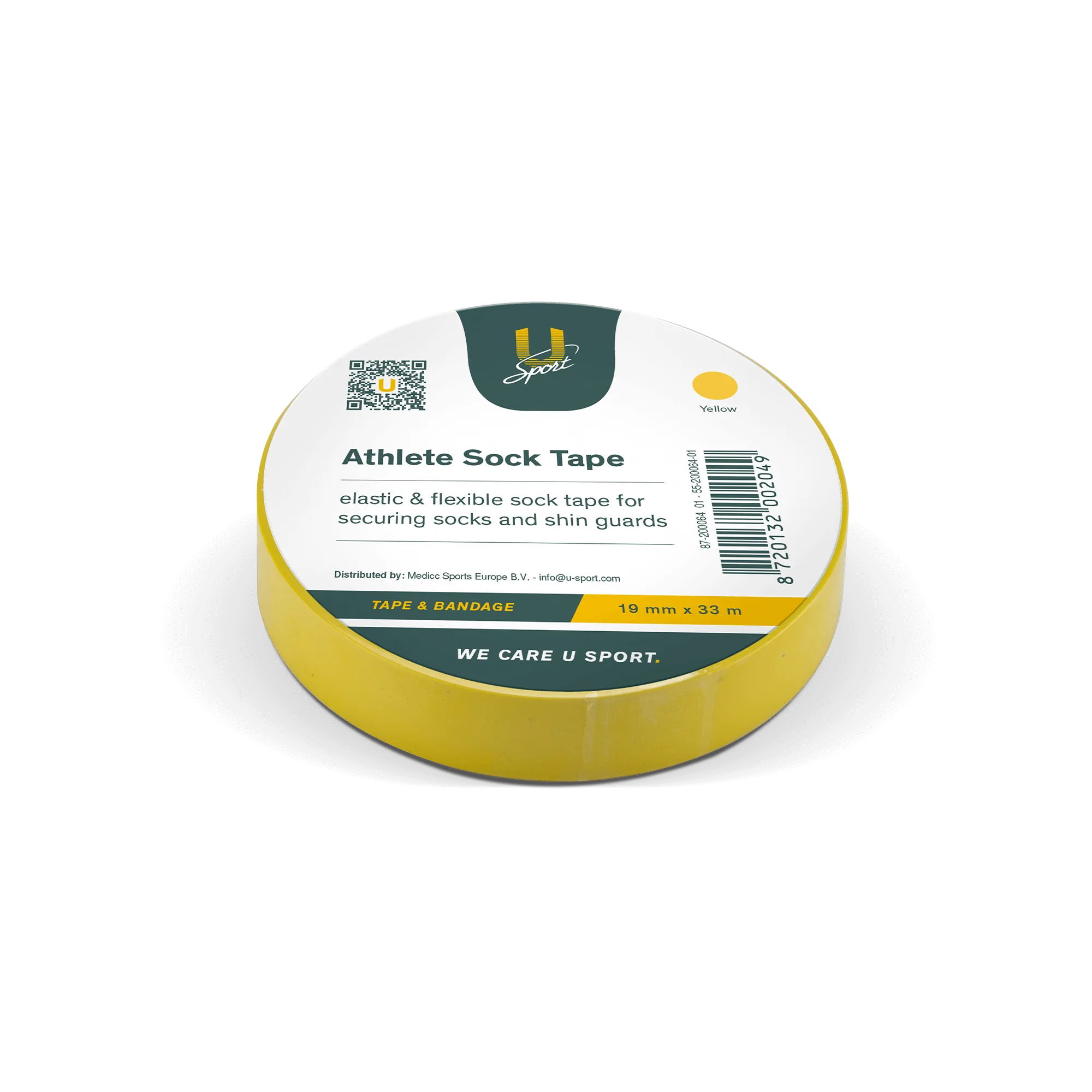 Athlete Sock Tape Geel