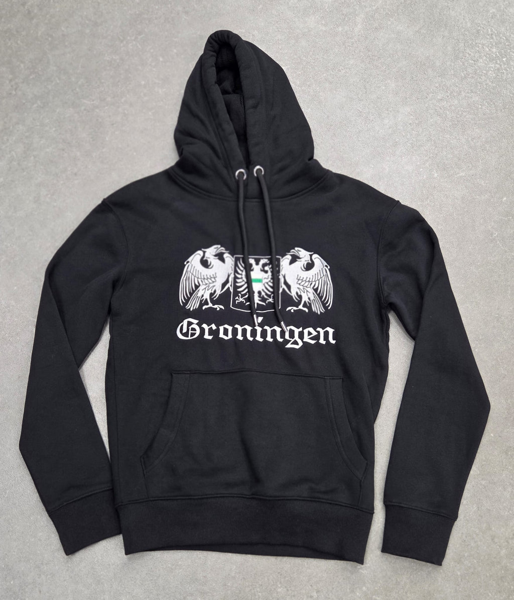 Groningen Stadwapen Hoody (geborduurd logo)