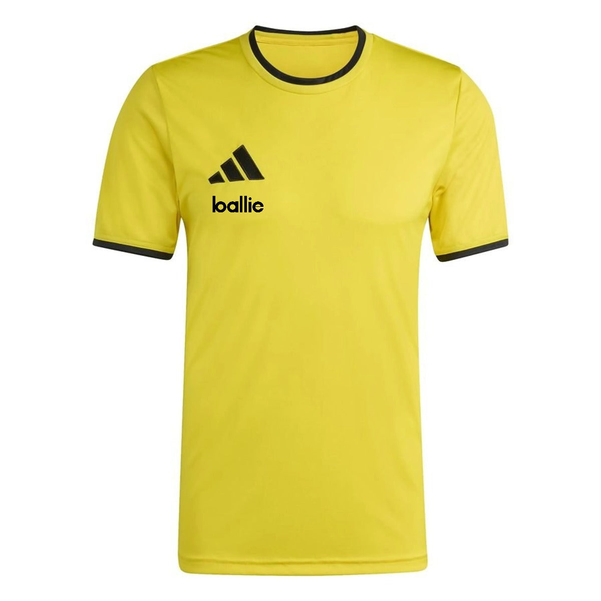 Adidas Ballie Entrada shirt Geel