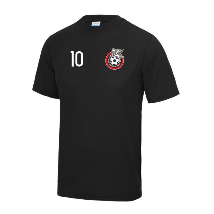 DWS Oosterpoort trainingsshirt Zwart