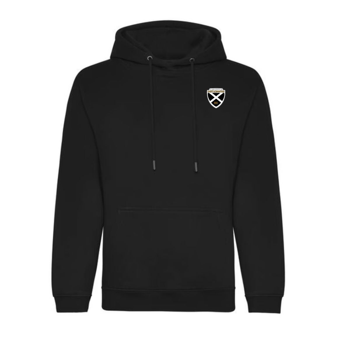 Exstudiantes Hoodie Zwart