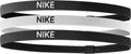 Nike Elastische Haarbanden 2.0 3-Pack Zwart Wit