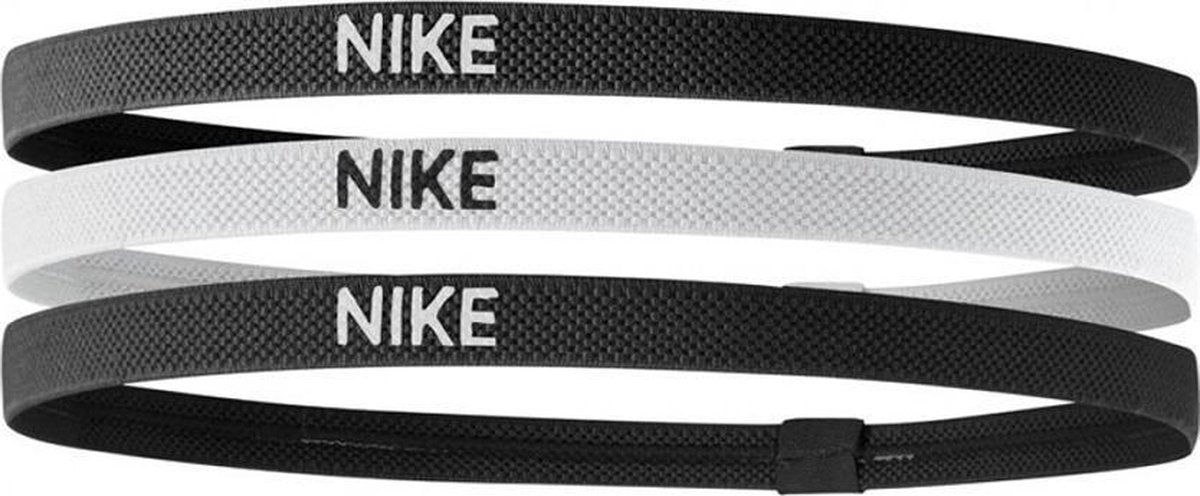 Nike Elastische Haarbanden 2.0 3-Pack Zwart Wit