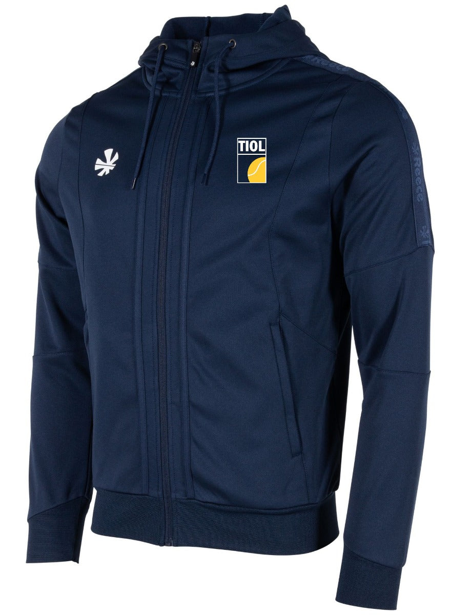 Cleve TTS Hooded Top Full Zip Unisex Tiol Navy