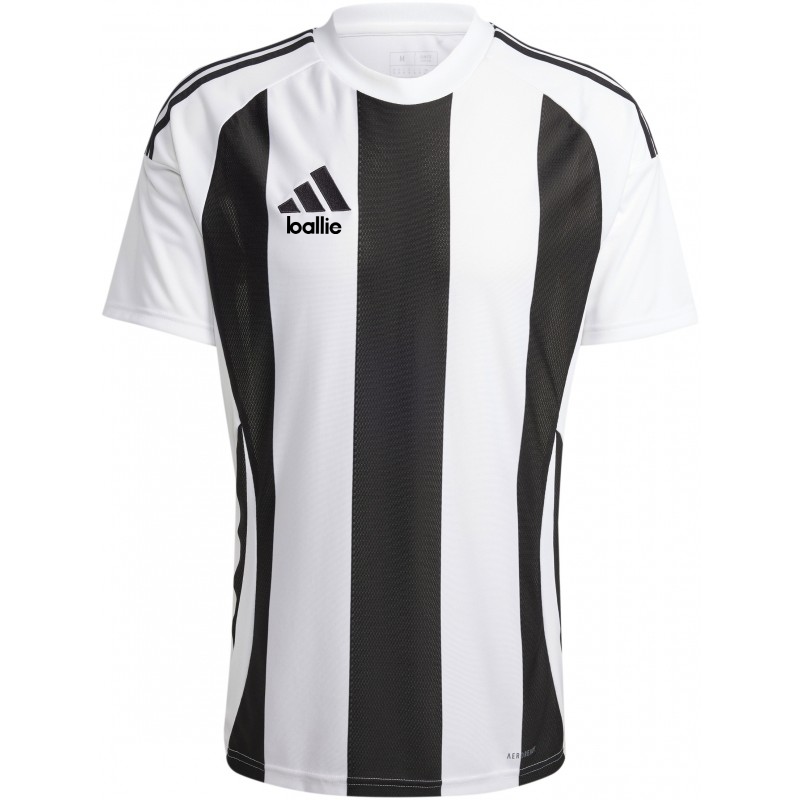 Adidas Ballie Striped Shirt Wit/Zwart