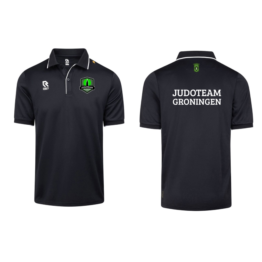 Judo Team Groningen Polo Zwart