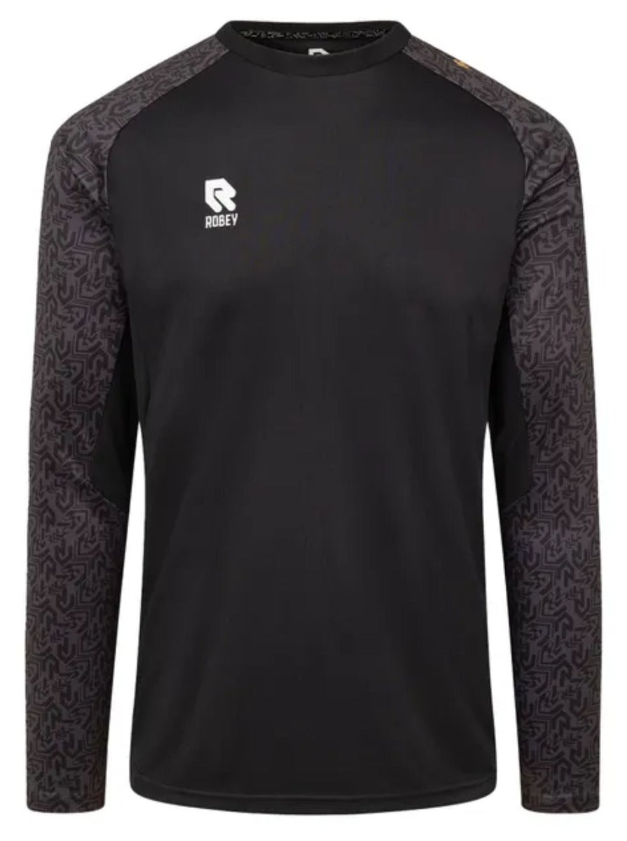 ROBEY PATRON GOALKEEPER SHIRT LS ZWART