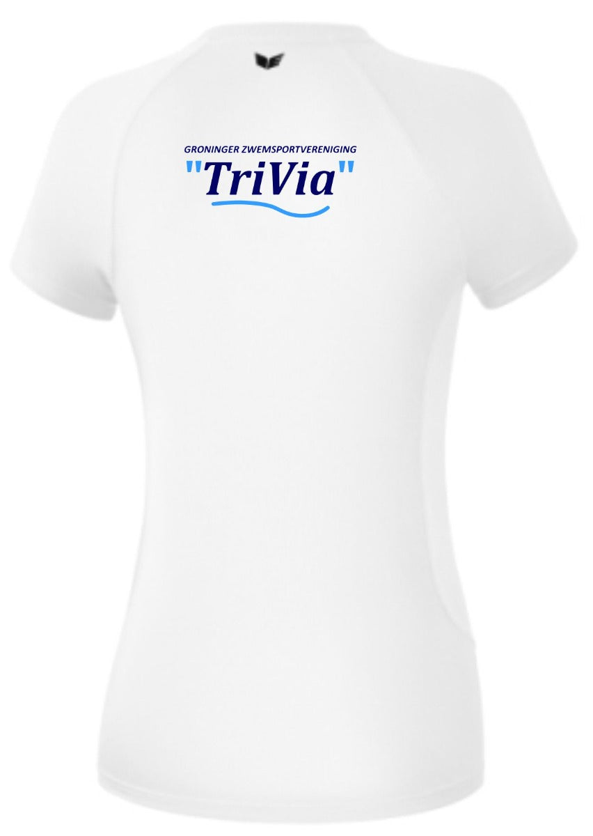 Shirt Performance TriVia Wit (Dames)