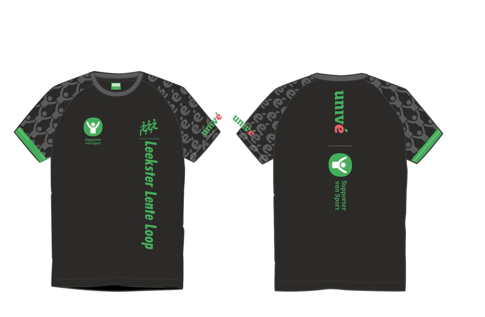 Shirt Univé leekster lente loop