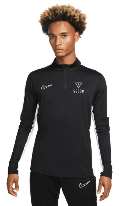 black nike academy top