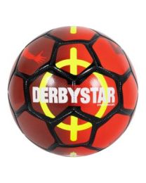 Derbystar Straat Voetbal Maat 5 Rood Zwart Geel