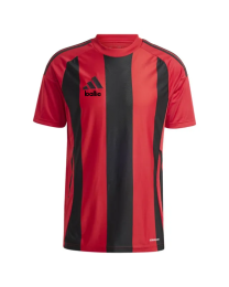 Adidas Ballie Striped Shirt Rood/Zwart