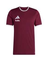 Adidas Ballie Entrada shirt Donkerrood