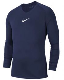 Nike First Layer (thermo Shirt) Donker Blauw
