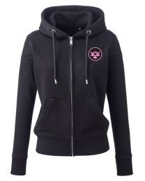 Hoodie Zip HCW (Dames) Roze